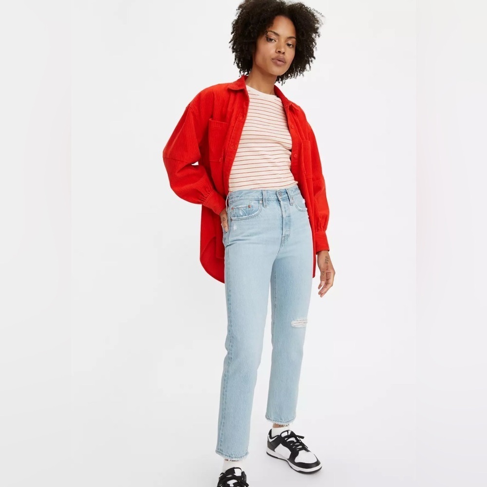 Levi's Wedgie Straight Ankle Women's Jeans Size 25
